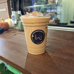 Iced Pumpkin Spice Latte