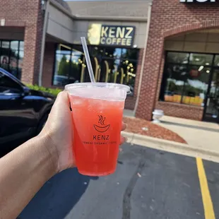 Strawberry refresher