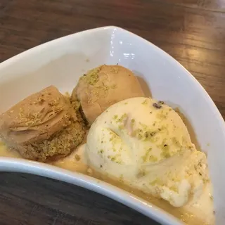 S. Baklava Vanilla Ice Cream