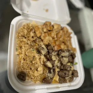 Steak and Chicken Hibachi Combination