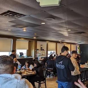 View from front entrance counter