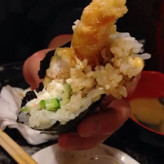 12. Shrimp Tempura Hand Roll