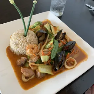 Seafood Stir Fry