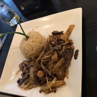 Garlic ginger stir fry