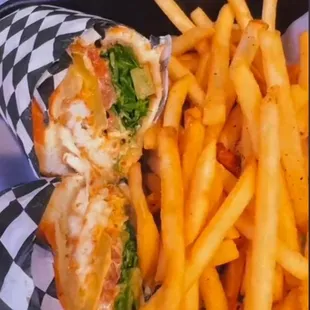 Catfish Poboy Basket