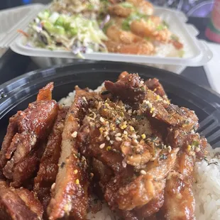 Crispy Chicken Furikake Plate