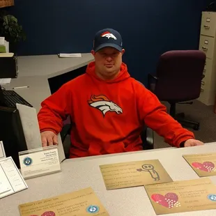 Tim, Our guest CA for the day.
