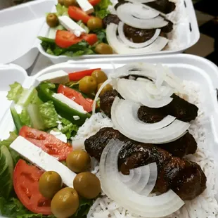 ADANA KABOB PLATTER!