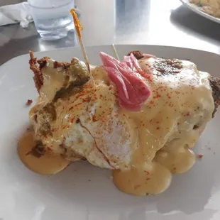 Fried Chicken Benedict