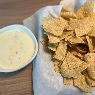 Chips and Queso (Small)