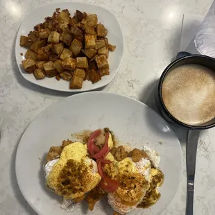 Crispy Chicken Benedict