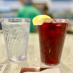 Hibiscus mint tea