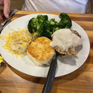 Chicken Fried Platter (wagyu)