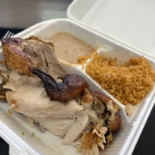 Half Rotisserie chicken  only $11.99 good price