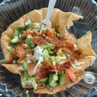 Chicken Tostada