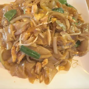 Chicken Drunken Noodle.