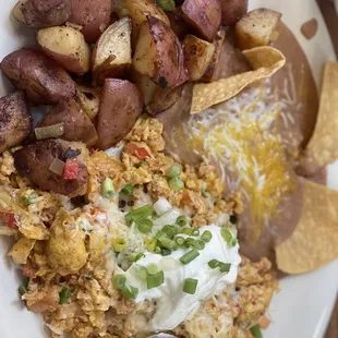Chorizo Scramble