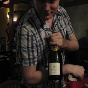 perfect bubbly selection to celebrate a marriage proposal as well as a 30th birthday celebration