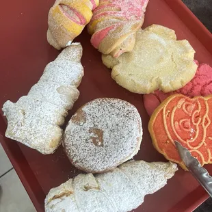 Pan Dulce and pastries I picked out!