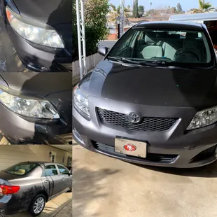 Wash and Wax plus Headlights Restoration