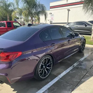 This BMW On ours Maintenance Wash Plan