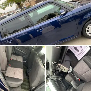 Interior Detail on a Scion XB