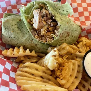 Chicken Popper Wrap