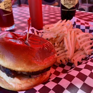 The Big Blue Burger