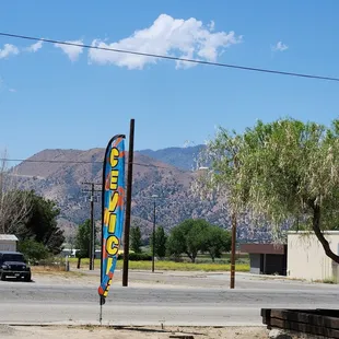 Enjoy the view! Conveniently located at the entrance to driving up to the lake and river and the town of Kernville.
