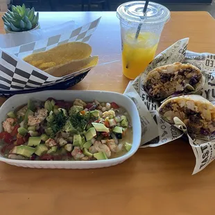 Surf and Turf Burrito