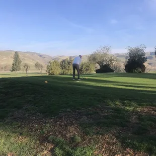 Kern River golf course green fairways