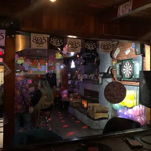 the inside of the restaurant