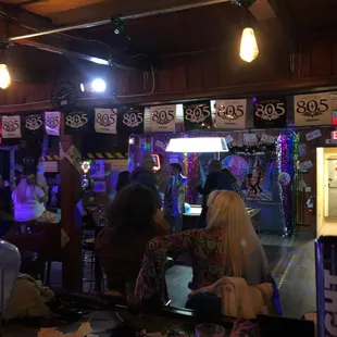 people sitting at the bar