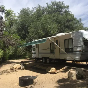 Sandpiper and site 25 Head quarters camp ground