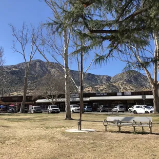 Town area within walking distance