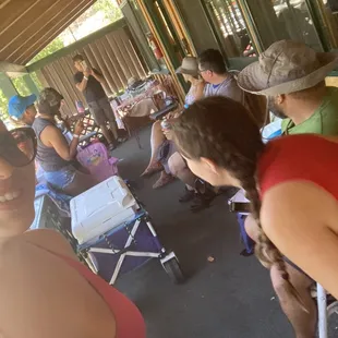 Patio Easily held 10 people