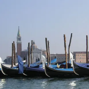Gondolas in Venice, Italy