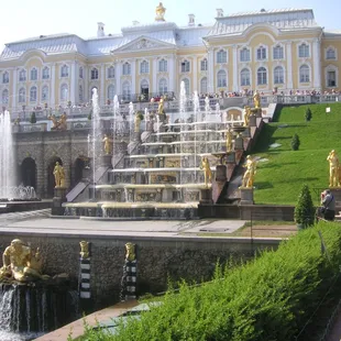 Peterhof Palace out of St. Petersburg, Russia
