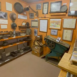 One of many inside displays