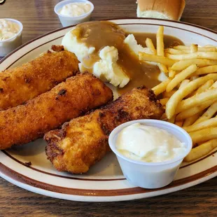 fish and chips, food, fish, seafood