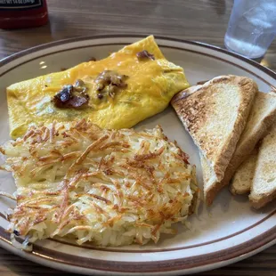 Meat and Cheese Omelette