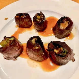 Beef negimaki