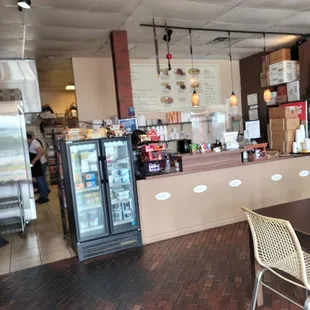 sushi and sashimi, interior
