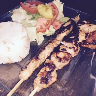 Chicken Shish Kebab Sandwich