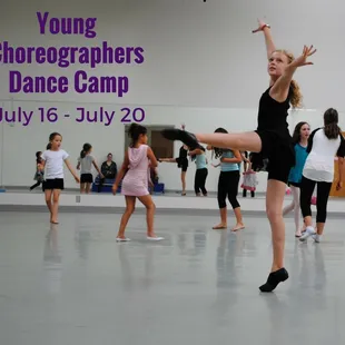 NEW! geared toward creative minds who want to learn more about the art of making dances - learn improvisation skills, choreography technique