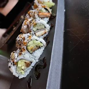 Unagi cucumber roll