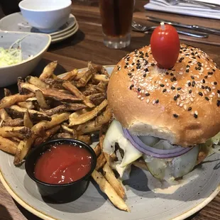 Bumpy burger was very good