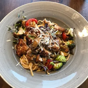 Chicken linguini special