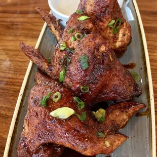 The sticky wings were great!