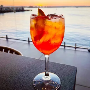 Aperol Spritz with a view